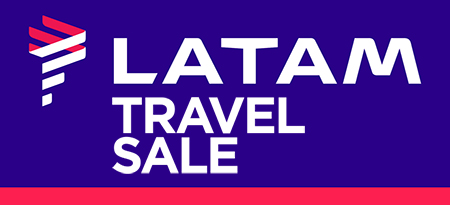 Vuelos hasta 40% OFF Travel sale Latam