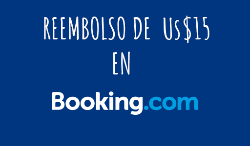 Get $15 off your next booking on Booking.com